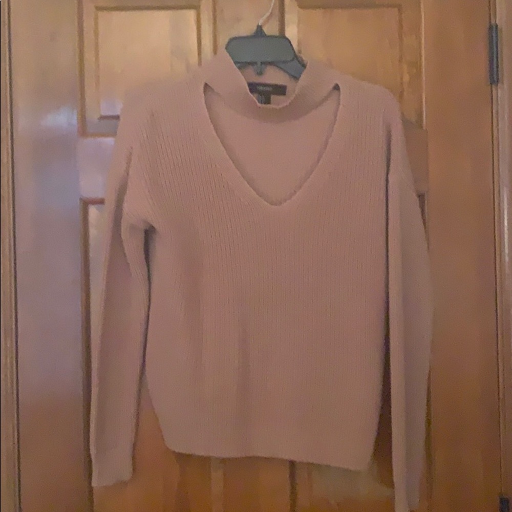 Cut out sweater